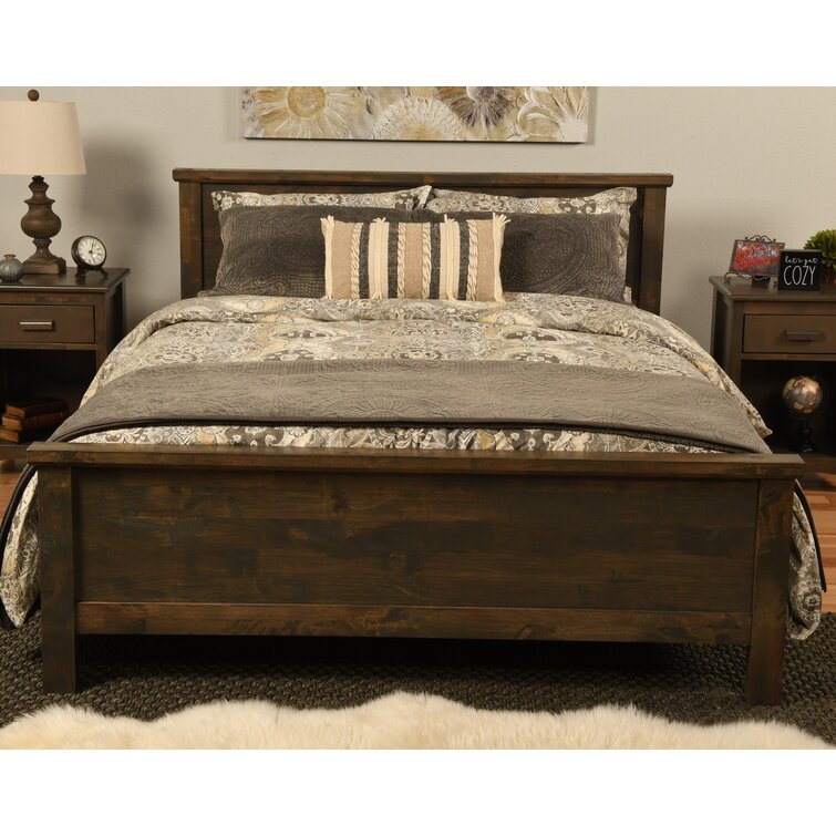 Queen platform deals bed frame wayfair